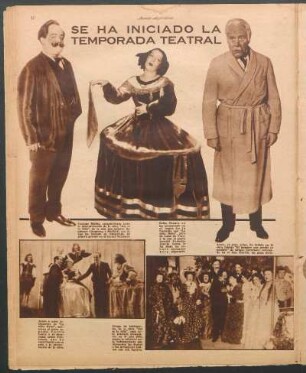 Se ha iniciado la temporada teatral [Fotografías]