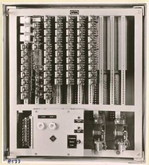 Bewag-Fernsteuerung Teilansicht 3; Foto 1953