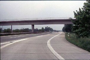 Einfahrt West zu Hauptfahrbahn West (Frankfurt Richtung Heidelberg)