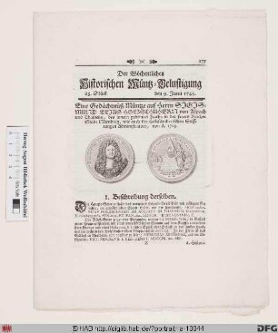 Bildnis Sigismund Elias Holzschuher (von Neuenbürg u. Thalheim) (I)