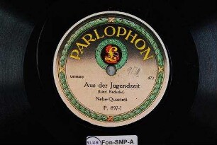 Aus der Jugendzeit : Lied / (Radecke)