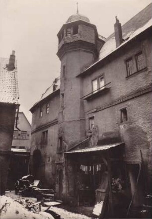 Untergasse 40. Wohnhaus mit Treppenturm