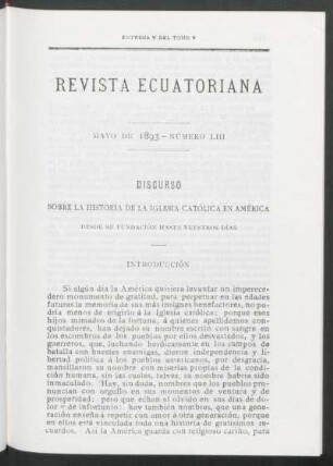 Mayo de 1893 - Número LIII