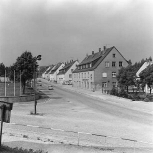 Johanngeorgenstadt : Gebäude mit Milchbar, Eibenstocker Straße