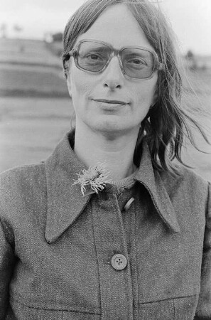 Porträt der Schriftstellerin Elke Erb (1938-2024)