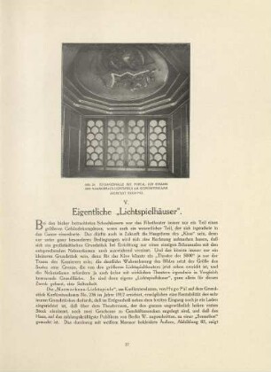 Abb. 24. Eingangshalle mit Portal zur Strasse der Marmorhaus-Lichtspiele am Kurfürstendamm. Architekt Hugo Pál