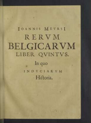 Liber Quintus.