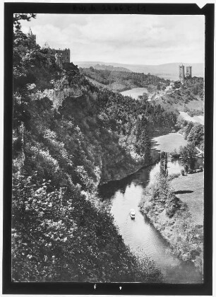 Rudelsburg. Rudelsburg und Saaleck