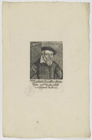 Bildnis des Matheus Leutkirchner