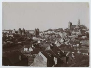 Stadtansicht, Semur-en-Auxois: Ansicht