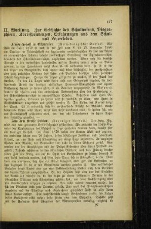 Friedrichshoff in Ostpreußen : (methodologischer Kursus)