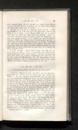 Cap. III, 31 - IV, 25.