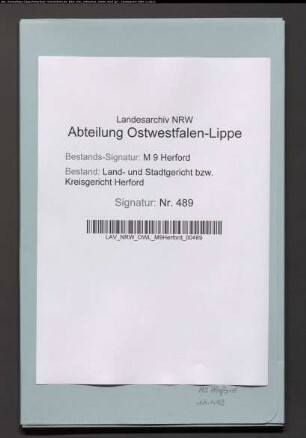 Erblasser: Clausmeier gt. Behring, Anne Marie Ilsabein, geb. Ahlemeier: