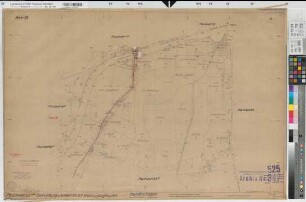 Lüdinghausen (Lüdinghausen), Umlegung Lüdinghausen, Bl.85 Zuteilungskarte Senden Plbl 23,1