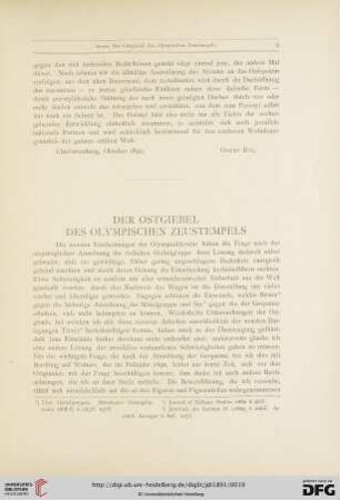 6: Der Ostgiebel des olympischen Zeustempels