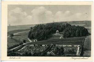 Ostritz. Kriegerdenkmal, Friedhof
