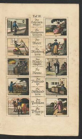 Tafel III.: Der Laternenwärter. [...]