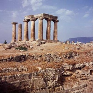 Alt-Korinth. Apollontempel