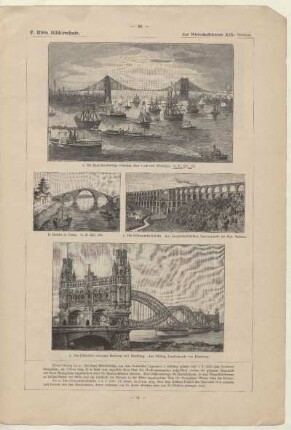 Die East-Riverbrücke zwischen New-York und Brooklyn