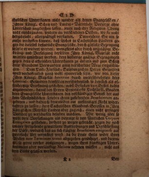 Zuverläßige Relation, Von Ankunfft und Aufnahme Der Saltzburgischen Emigranten, Fünffte Fortsetzung. Fünffte Fortsetzung, der zuverläßigen Relation, Von den Saltzburgischen Emigranten, Darinnen Gr. Königlichen Majestät in Preussen Schreiben an den Hochfürstlich-Saltzburgischen Herrn Gesandten : Nebst dem Königl. Preus. Patent Diese Emigranten betreffend, Samt einem Extract eines Schreiben so von denen sämtlichen Evangelischen Ständen in Regenspurg wegen dieser Sach übergeben worden
