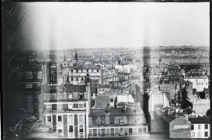 Paris. Panoramablick vom Montmartre aus nach Osten