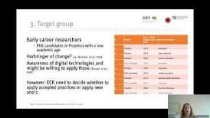 Open practices of early career researchers: A qualitative study on research and teaching behavior