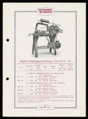 Liste V 2611