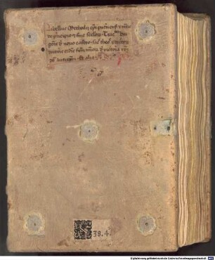 Methodius Paternensis episc. de principio et fine seculorum - BSB Clm 18779