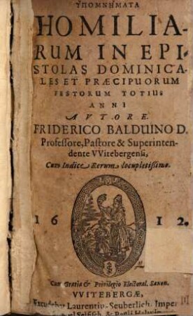 Hypomnemata homiliarum in epistolas dominicales et praecipuorum festorum totius anni