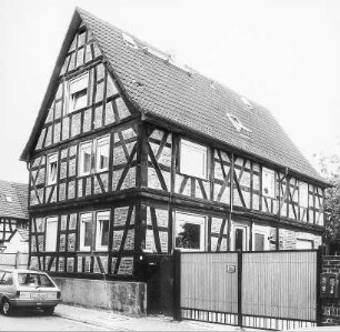 Fachwerkwohnhaus; Egelsbach, Ernst-Ludwig-Straße 79