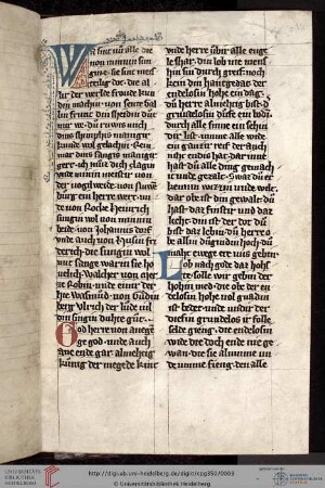 Heidelberger Liederhandschrift H