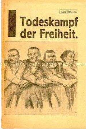 Schrift der KPD zur politischen Situation in Deutschland nach der Machtübernahme durch die Nationalsozialisten