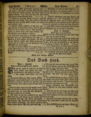 Das Buch Hiob.