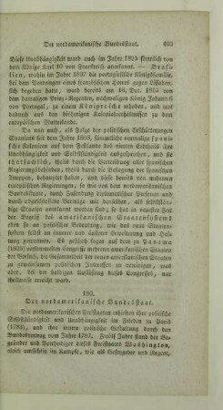 180. Der nordamerikanische Bundesstaat