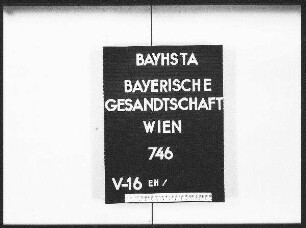 Berichte Reichlins an Vieregg