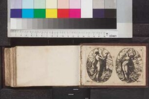 Illustrationen: Allegorie Fides und Iustitia (Kupferstich)