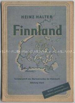 Tornisterschrift der Wehrmacht über Finnland