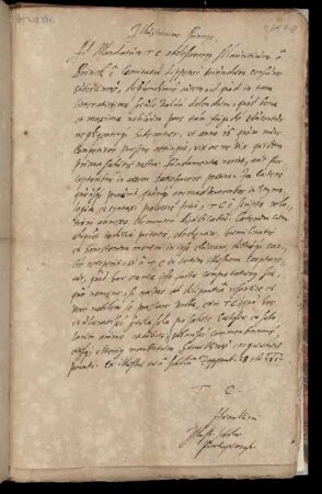 Prüfungsbericht; betrifft den Schüler Moritz von Brinck; mit unterzeichnetem Vermerk des Landgrafen; 1617 Okt. 28