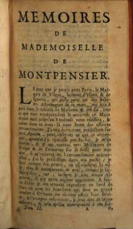 Memoires De Mademoiselle De Montpensier, Fille De Gaston D'Orleans, Frere De Louis XIII. Roi de France, 2