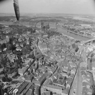 Altstadt von Meißen : Blickrichtung Norden