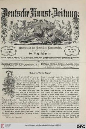Nr. 13 (28. März 1869)