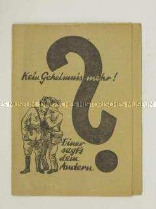 Kommunistische Propagandaschrift für Polizeibeamte zur Reichstagswahl 1930