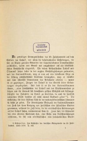 Die volkswirtschaftliche Bedeutung der Kleinkraftmaschinen