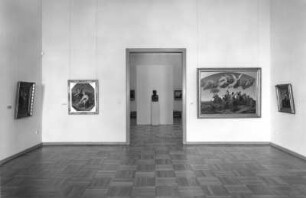 Dresden. Albertinum, Galerie Neue Meister. Nazarener-Saal (A. Richter, C.G. Peschel)