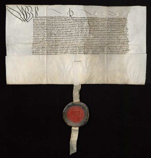 1522 Jan. 14: Kaiser Karl V. als Herzog zu Württemberg stiftet 10 Stipendien in den Bursen aus der Pfründe zu St. Florienberg [Floriansberg] u. dem Neubruch von Dußlingen, Eßlingen usw.