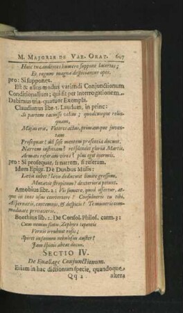 Sectio IV. De Enallage Coniunctionum.