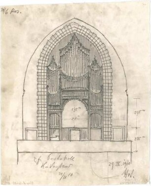 Schmidt, Heinrich von; Köln; Herz-Jesu-Kirche - Orgel (Ansicht)