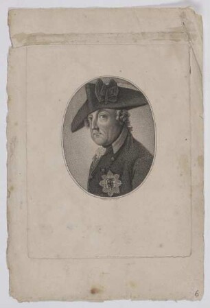 Bildnis des Friedrich II., König von Preußen