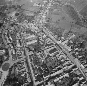 Nördliche Altstadt von Hagenow : Blickrichtung Norden