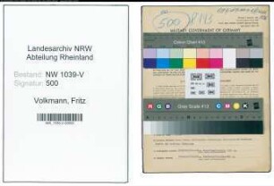Entnazifizierung Fritz Volkmann , geb. 29.07.1896 (Angestellter)